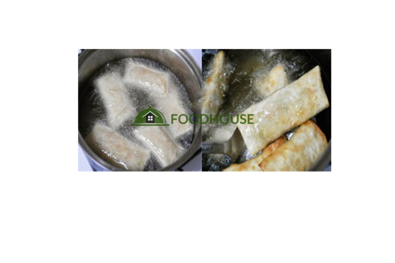 spring roll,groundnut oil